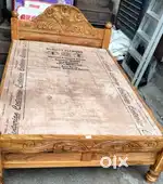 Wooden KHAT 4+6 size .all size available.solid wood EMI available