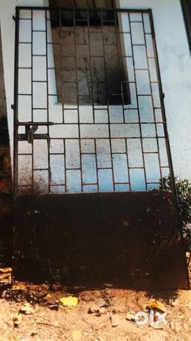 Wrought iron grill gate