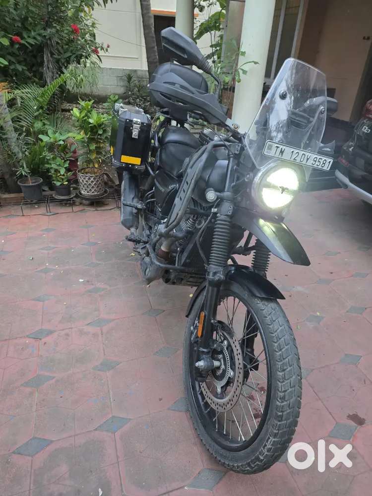 Yezdi adventure 2023 with fully loaded driven only 14,500 kms