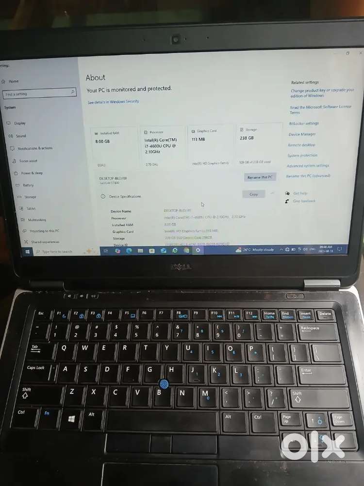 Dell latitude i7