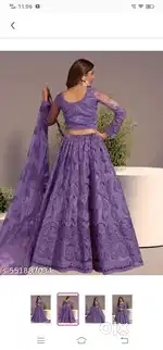 Lengha unstitched