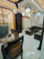 3bhk semi furnished builder flat