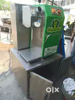 Sugar cane machine and fridge shop