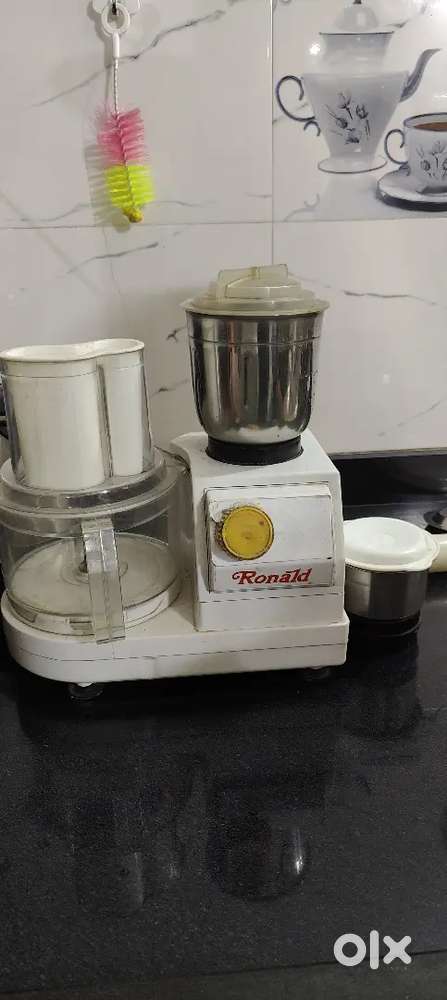 Ronald Food Processor with Multiple Attachments – Good Condition