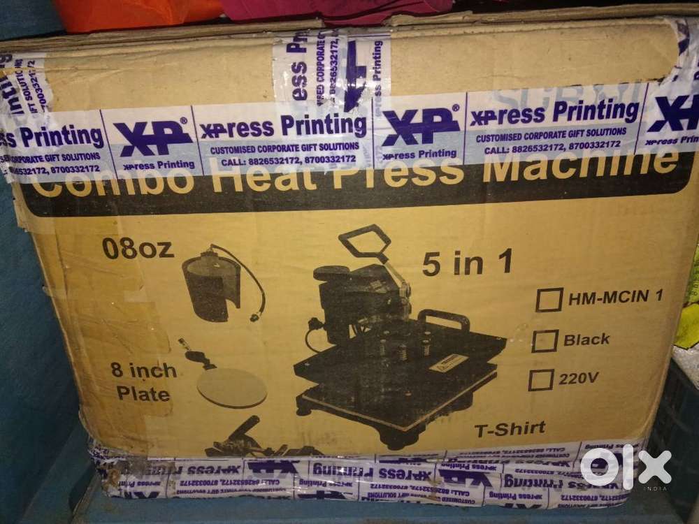 T shirt printing machine