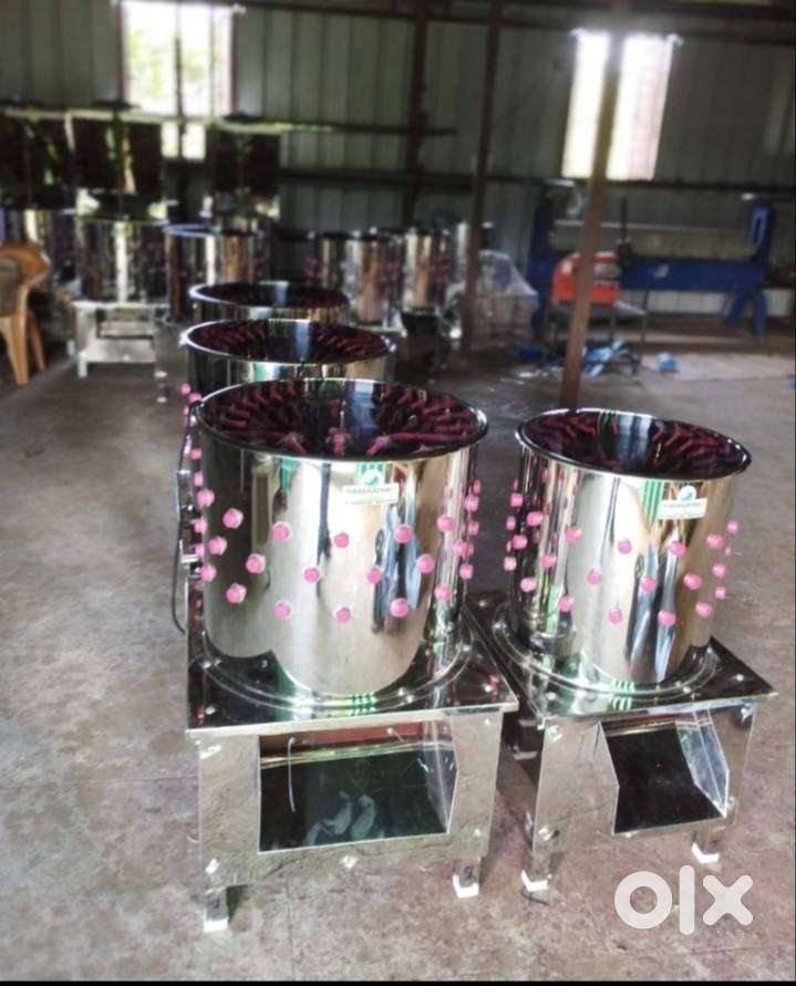 Stainless Steel Chicken Feather Cleaning Machine