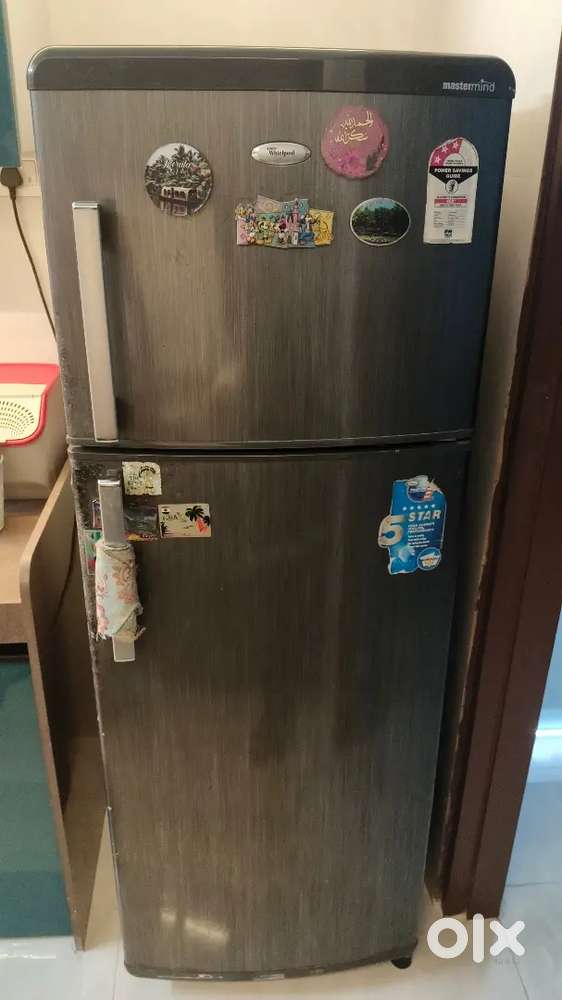 Whirlpool double door fridge