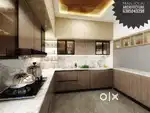Independent flat 2 room fully furnished Bed AC fridge inverter geyser