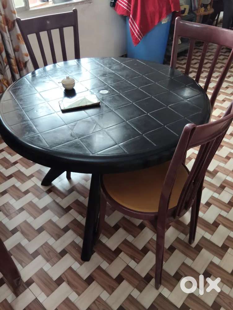 Cheapest Dining table with 4 chairs
