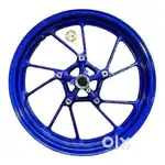 R15 v4 blue rear alloy