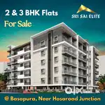 2 & 3 Luxury Flats for Sale at Basapura, Close to HosaRoad Metro Stat