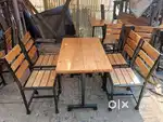 Table Chair Set For Resturant