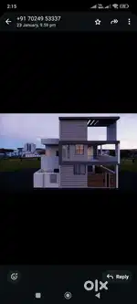Newly build up individual house