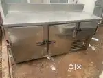 Stainless steel commercial table top refrigerator 6ft available