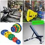 All gym equipment exercise cycle and treadmill available
