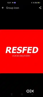 Resfed team food delivery job  vacancy for full time and part time
