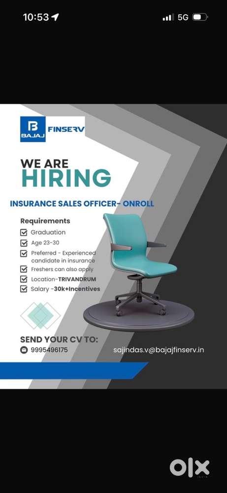 Bajaj Finserv insurance department