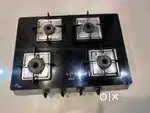 Elica Glass Top 4 Burners Gas Stove