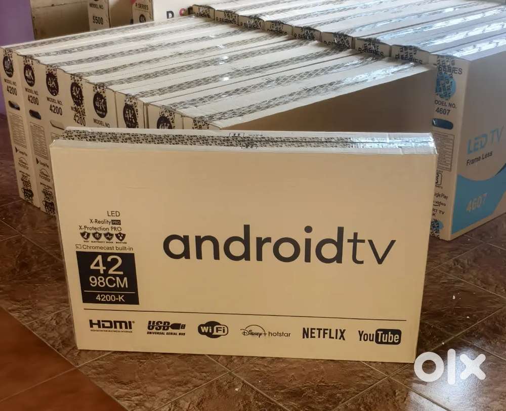 55 inch sony smart Android frameless oled 4k 3yr display waranty 30000