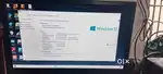 Computer Desktop Setup Assamble With Table
