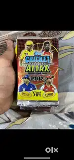 Cricket attax 2012 box of 100 packs
