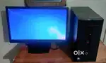 PC Desktop computer- Monitor +CPU in Good condition