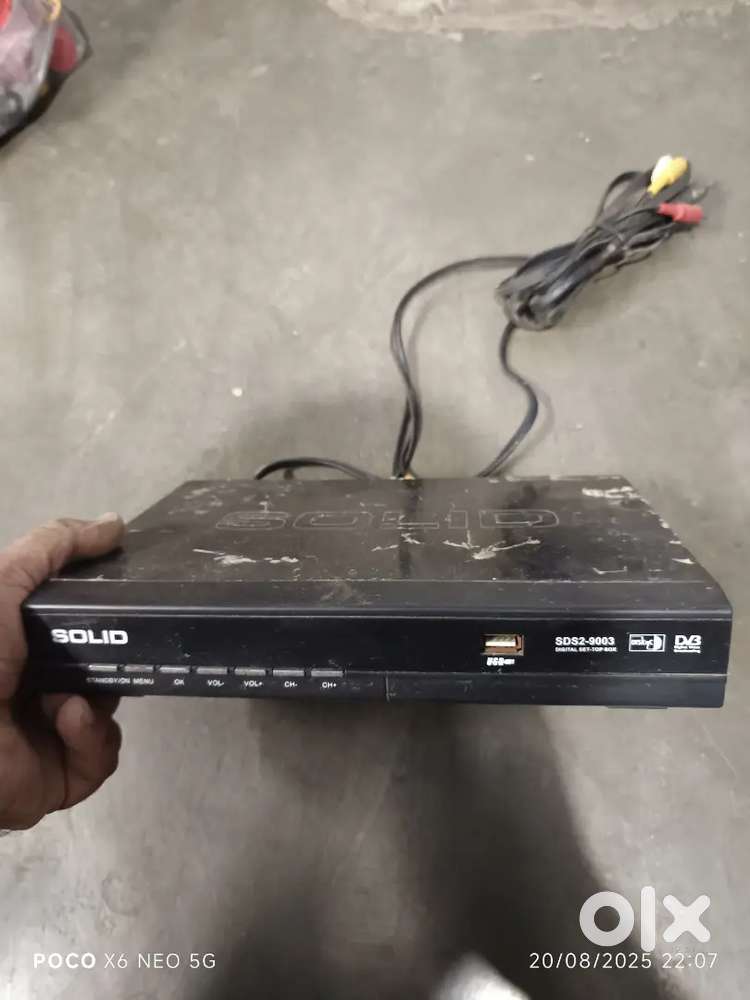 DD free dish solid settop box