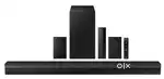 Samsung true 5.1 soundbar. b67e. wireless subwoofer and rear speakers