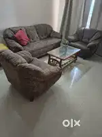 5 seater sofa with centre table