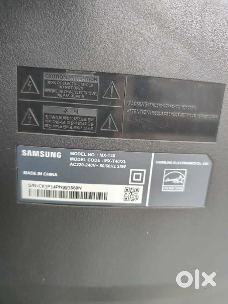 Samsung MX-T40xl sound tower