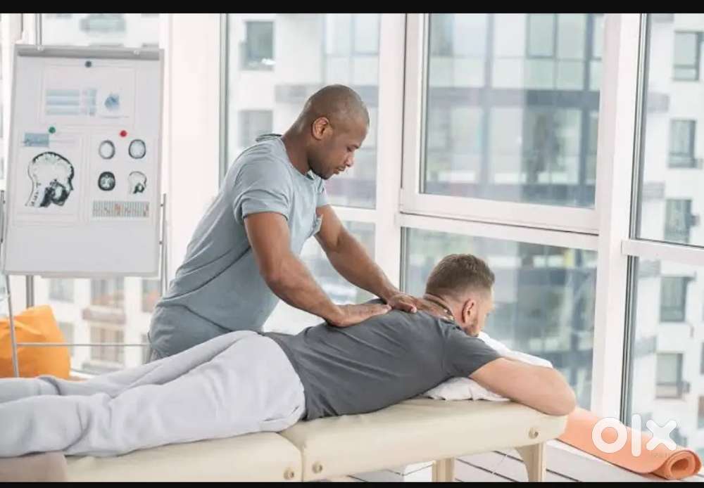 Front office and therapist
