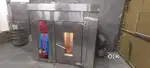 24 try new Gas oven and 4 troly and new try