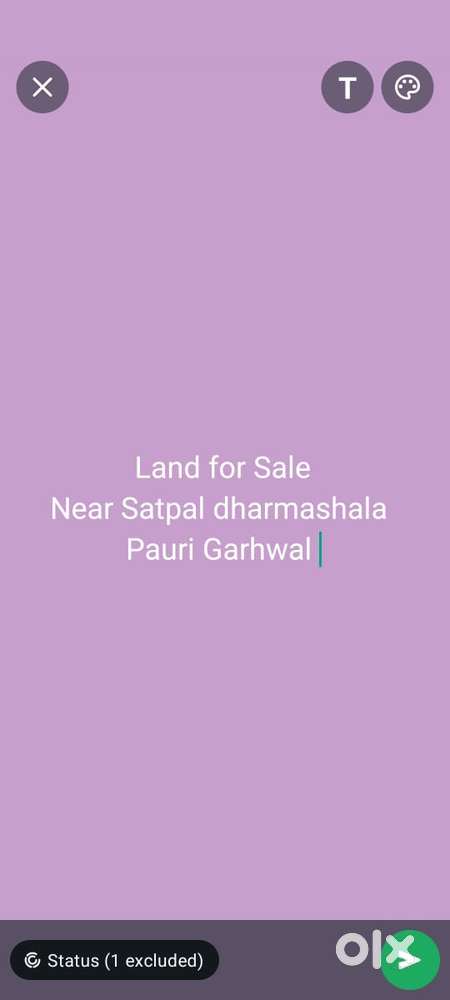 2 nalli for sale in Pauri near Satpal Dharamshala