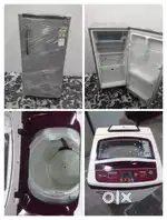 Lg single door and Videocon topload washing machine
