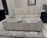 saturday discount- Buy Double bed with box 6999/- Finace Available