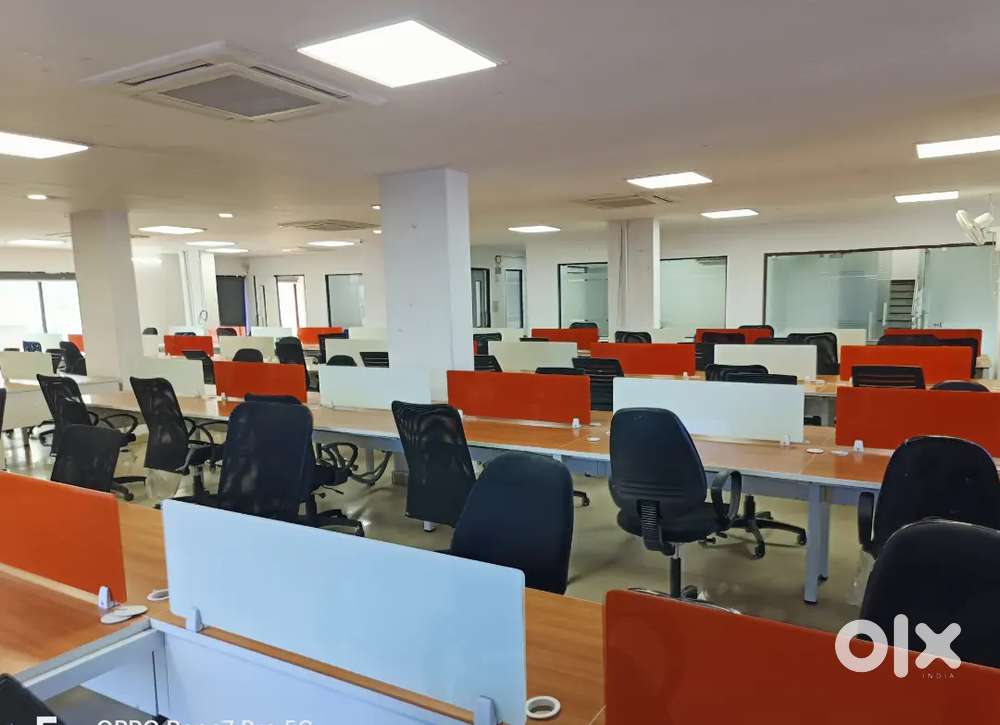A1 Deluxe 90work station office space rent in Madhapur