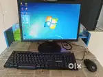 Desktop  computer with monitor