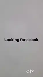 Veg cook vacancy