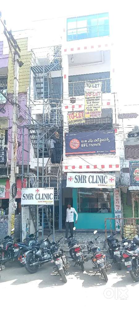 1st floor shop for rent/lease at Baharpet x road, pargi, VKB Dist