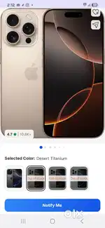 IPhone 16 pro seal packed