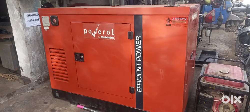 20kva mahindra silent generator 2019 model 314hrs prise 3L