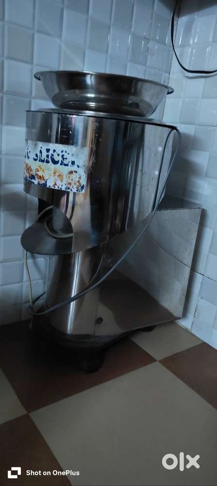 Potato wafer machine