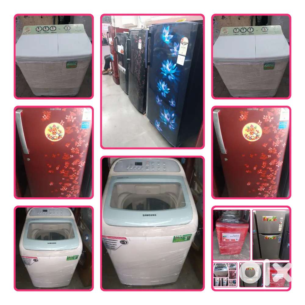 [[5 year warranty washing machine fridge ac lowest price RS.6500 **