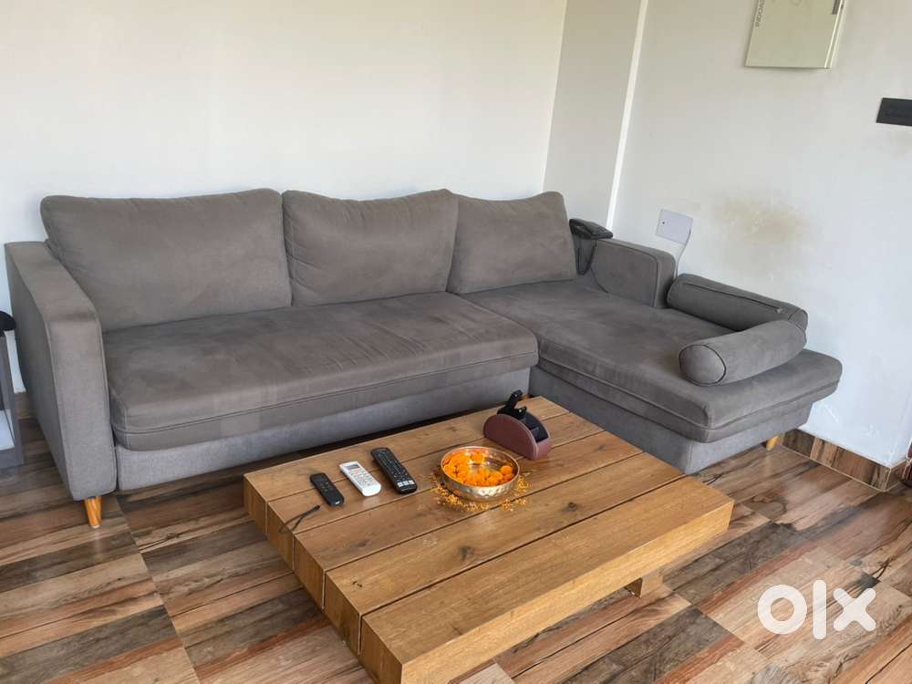 Sofa with centre table