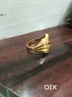 Real gold ring h 3.5g ke bill ke saath 22k h