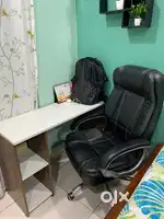 Study table + Lather chair