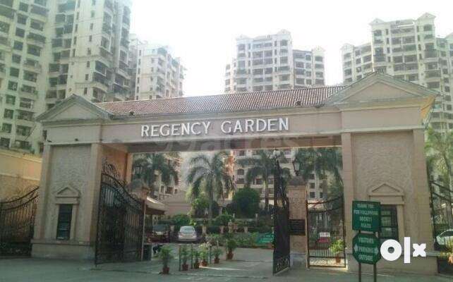 3bhk semi furnished flat with 4 balcony east west facing