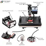 Tshirt printing Heat Press Machine 5-in-1 Black