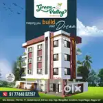 Powder coded windows ,Main Door Steel door, All Room POP,2*4 Tiles ,
