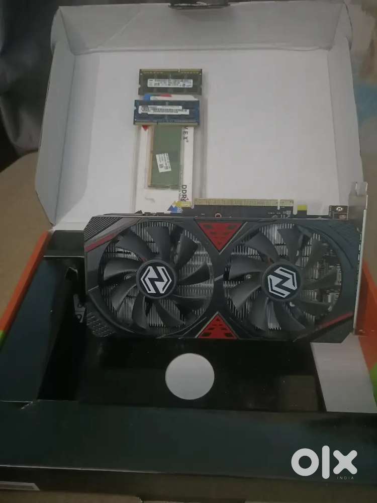 Graphic card rx580 8gb warranty + laptop ram
